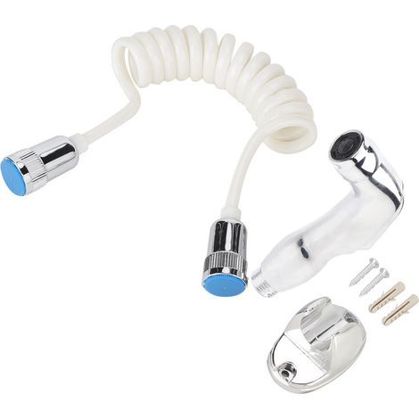 Ungewöhnlicher, handlicher Toilettensprüher, einfach zu installierende Toilettendüse, ergonomisch geformter Griff, robustes und langlebiges ABS-Material für die Intimhygiene. (1/5)