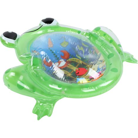Tapis de jeu gonflable pour enfants avec motif dessin animé, coussin d'eau extérieur pour bébés