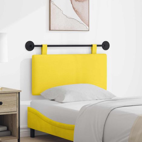 vidaXL Tête de lit suspendue Tissu en velours côtelé (1/5)
