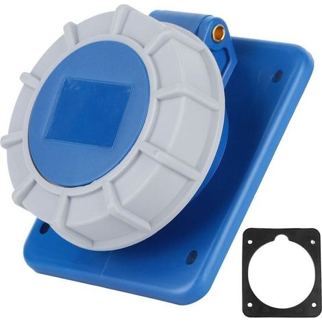 Trywise Prise de courant de quai pour bateau avec joint, étanche IP67, 16a, 220-250V, pour Yacht, camping-car, caravane (1/4)