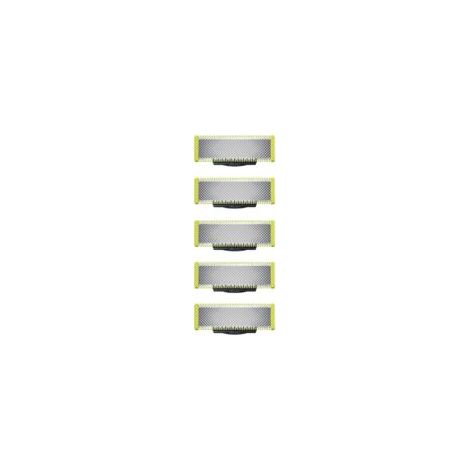 Têtes de rasoir compatibles Philips 5 pièces lames en acier inoxydable gravées forme T (1/5)