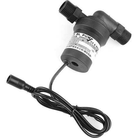 pompe à eau chaude DC24V 18W pour chauffe-eau solaire, circulation d'eau chaude (1/5)