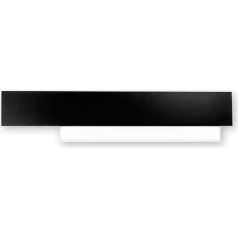 Applique Doha A/G 20W Led 1688Lm 3000K Noir - Applique D'Intérieur En Aluminium Et Méthacrylate Bisatin - Gealuce (1/5)