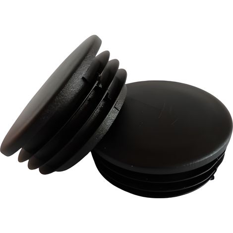 Bouchon intérieur pour profilé de tuyau, diamètre 26,9 3/4", lot de 50, noir (1/5)