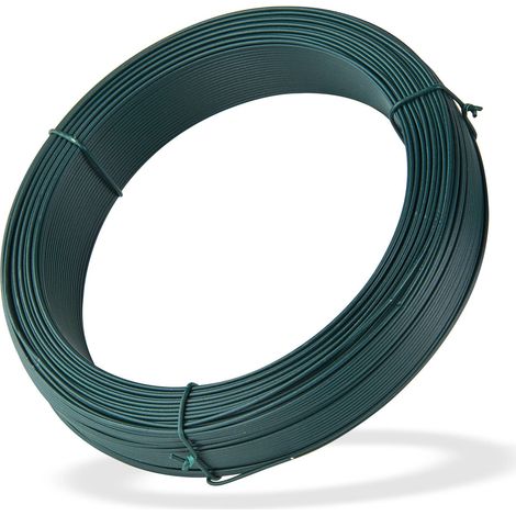 Bindedraht grün 100 m x 1,4 mm Wickeldraht Basteldraht Blumendraht