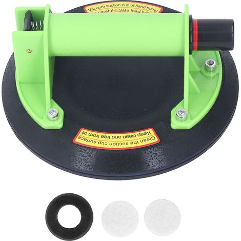 Pompe à vide ventouse puissante pour levage de plaques de verre, carrelage et sol - outil de manutention à succion (1/5)