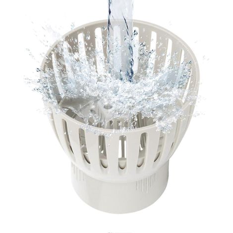 Écumeur de piscine et filtre d'étang à filtration multi-étapes, adapté à l'élimination des débris extérieurs toute l'année. (1/5)