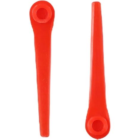 Accessoires Pour Tondeuses à Gazon Lot de 100 lames de rechange en plastique for tondeuse à gazon de jardin Outil (1/5)