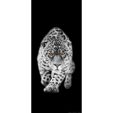 Leopard, intissé photo mural, 90 x 202 cm, 1 part (1/3)