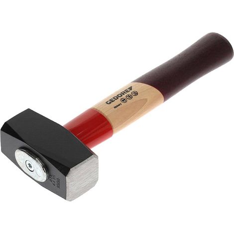 620 H-1000 Mazza ROTBAND-PLUS con manico in hickory, 1000 g (1/5)