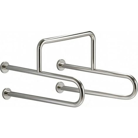 Barre Sécurité WC Pliante Pliable, style to 2 (1/5)