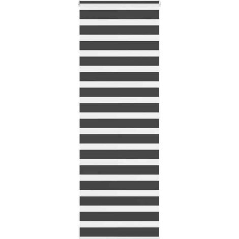 4014258 Store zèbre noir 85x200 cm largeur du tissu 80,9 cm polyester (1/5)