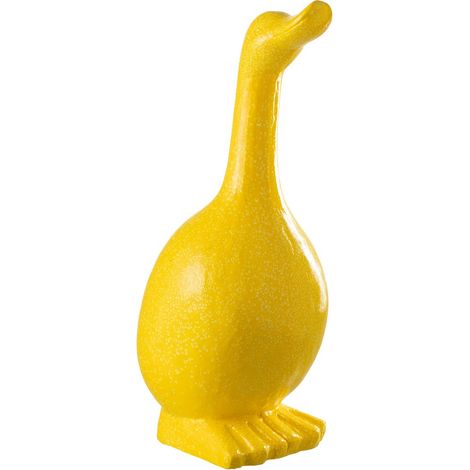Statue Oie Extérieur "Wyatt" 60cm Jaune