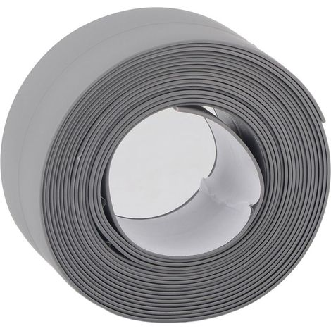 Bande d'étanchéité murale auto-adhésive étanche pour évier de cuisine de bassin de salle de bain 22mm 3.2m (1/5)