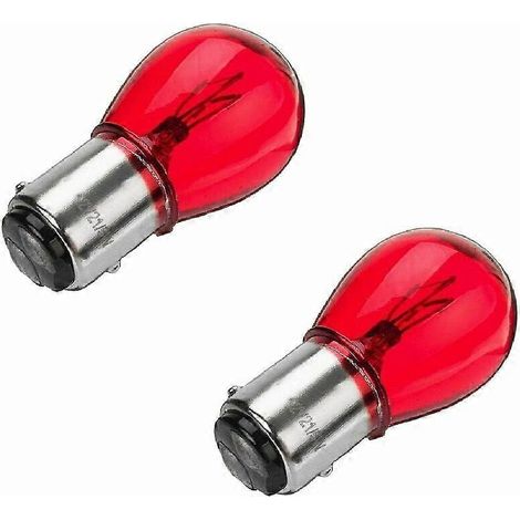 ampoules 12V 215W BAY15D feu arrière rouge frein voiture tracteur
