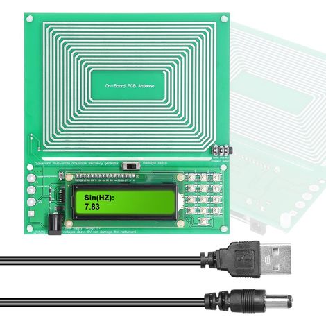Risonatore audio Schumann Di 7,83 Hz regolabile 0,001 Hz a 200 khz, per la meditazione e benessere, un generatore di onde elettromagnetiche (1/5)