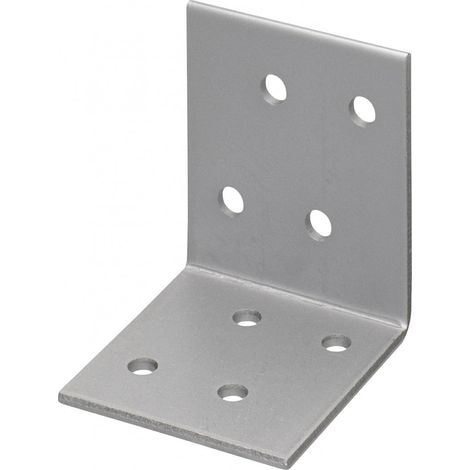 Staffa di montaggio zincata, 80x80x40 mm GAH ALBERTS
