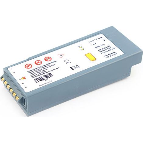 Batterie passend für Laerdal Philips HeartStart FR2 Defibrillator 12 V 4,2 Ah (1/5)