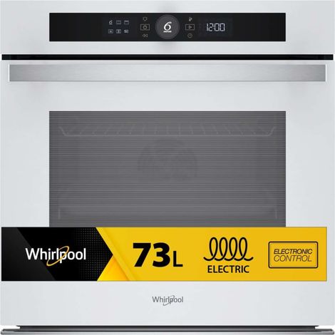 Whirlpool forno elettrico da incasso WOI4S8HM2SWA, 73 L, Steam+, Pizza 310°C, Ready2Cook, 6° Senso, touch control, Bianco, A+ (1/4)