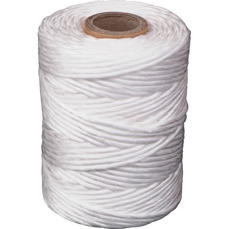 Bobina cuerda rafia - Blanco - 600 m - 400 g