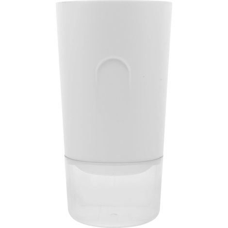 Porte-parapluie en Plastique Blanc sans Perçage D'intérieur Mural Bac Égouttoir, Rangement Peu Encombrant pour Parapluies, Maison et (1/5)