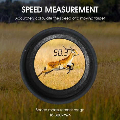 Télémètre de golf 800M/1000M/1200M Grossissement 6X Télémètre de charge USB avec compteur de vitesse de distance de pente pour la mesure de la randonnée de chasse au golf en plein air (1/5)