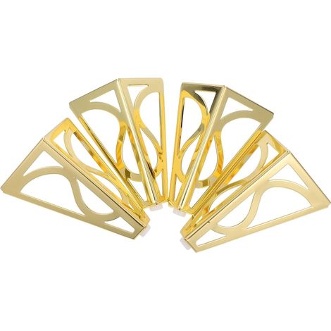 Pieds de meubles en métal Unomor lot de 4 support robuste (1/5)