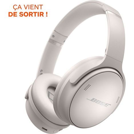 Bose QuietComfort 45 Wireless – Réduction sonore – Norme EPI – Connexion Bluetooth 5.1 – Autonomie 24h – Couleur blanche