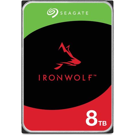 Seagate IronWolf ST8000VN002 Interne Festplatte 3.5" 8 TB Serial ATA III