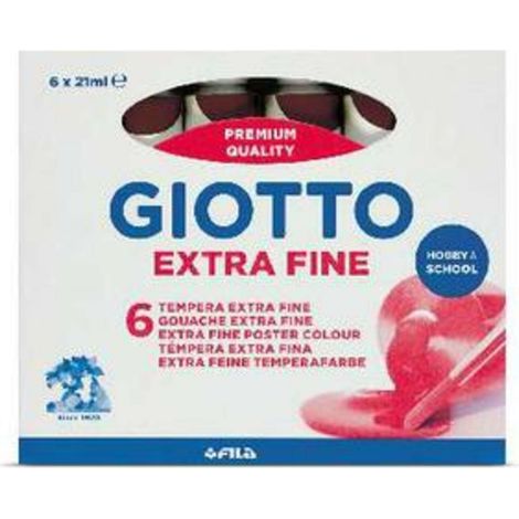 Tempera Giotto Tubo 7 Marrone 23 X6