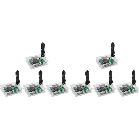 modules de contrôle de température numérique CC W1209, module de contrôle de température électronique avec boîtier acrylique (1/5)