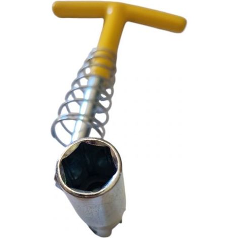 Chiave Togli Smonta Candela Per Auto Moto Scooter officina Impugnatura a T 21mm