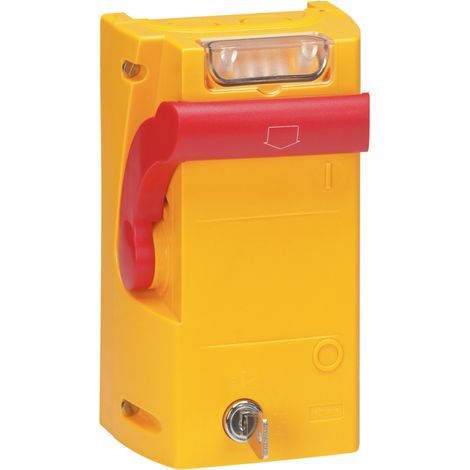 coffret coupure d'urgence - jaune - legrand 038098