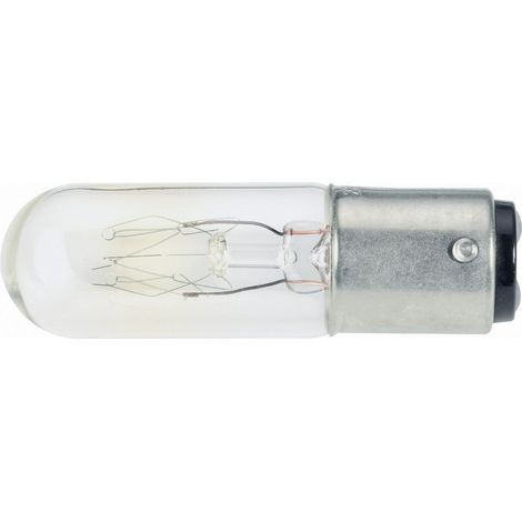 Barthelme 00100010 Kleinröhrenlampe 24 V 5 W BA15d  Klar 1 St.