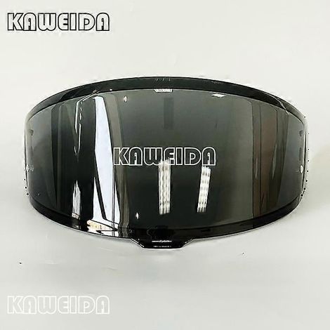 Visière de casque moto SHOEI RF1400 NXR2 CWR-F2 CWR-F2R Z8 X15 X-Fifteen X-SPR Pro : protection solaire et UV, coloris noir foncé.
