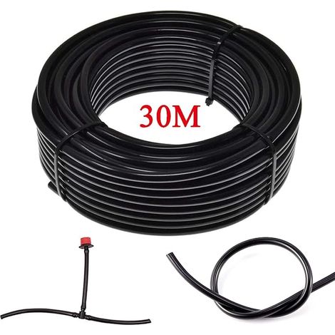 Garden Irrigation System Garden Irrigation Hose Micro Drip Irrigation Hose Garden Plant Irrigation System Flowers Garden Lawn (1/5)