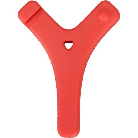Chewies orthodontiques en forme de Y, sûrs et inoffensifs, en caoutchouc pour aligneurs dentaires, préviennent la déformation du visage, saveur fraise rouge, lot de 3. (1/5)