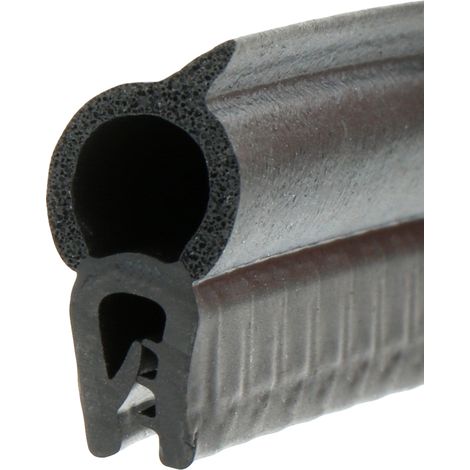 Perfil de goma universal para burlete de ventana de 13x29 mm (1/3)