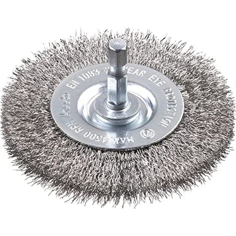 kwb SPAZZOLA A DISCO, FILO IN ACCIAIO INOX, ROSTFREI, ONDULATA 609810 1 pz. (1/4)