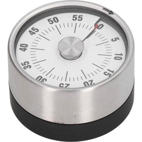 Minuterie de cuisine - VGEBY - Acier inoxydable - Alerte 70dB - Design magnétique - Haute précision (1/4)