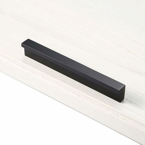 Green Mobility-Boutons et poignées de meubles,2x 90° L Boutons de portesTiroir Placard Intérieure Meuble Tirer,192mm, Aluminium (1/5)