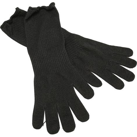 Lot de 2 manchons anti-coupure niveau 5, cinq doigts souples, protection bras 40 cm, résistants aux lames, prévention blessures (1/5)