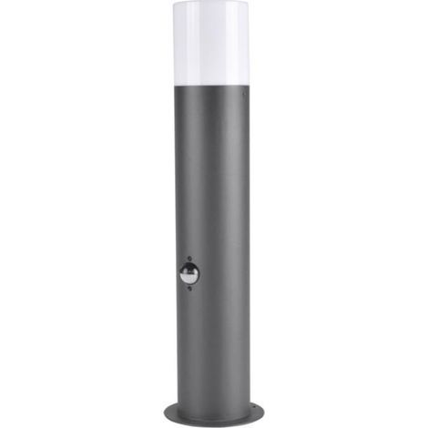 Lampada da terra da giardino DALLAS PIR 44cm grafite E27 IP44 316004 Goldlux