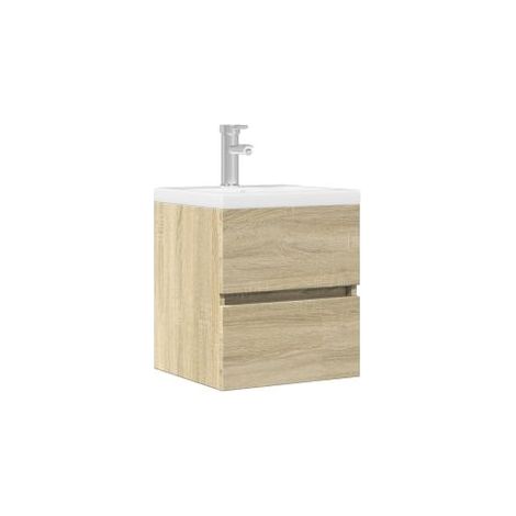 Armoire d'évier Chêne sonoma 41x38,5x45 Bois d’ingénierie