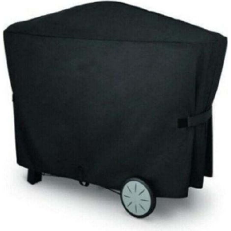 BBQ Grill Cover, Waterproof, Dustproof, Rainproof and UV Resistant Household Storage Bag (Size: 44" x 25" x 37"). (1/4)
