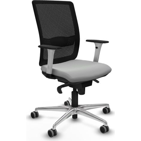 Silla de oficina piqueras y crespo moderna blanco espuma (1/2)