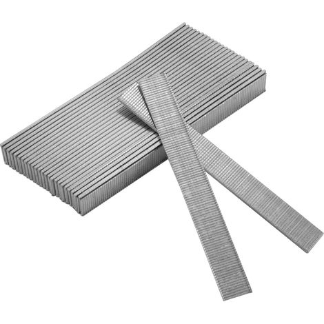 STAHLWERK Clous pneumatiques 15 mm Gauge 18 (1,25 x 1,05 mm) 2 mm tête 5.000er Set