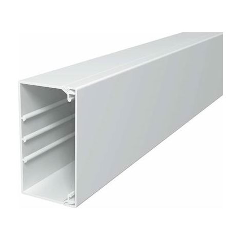 Canaletta per cavi OBO Bettermann bianca 2000 x 110 x 60 mm