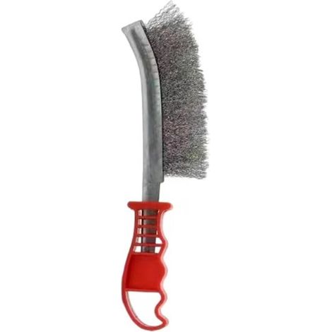 Brosse À Fil De Fer - Brosse À Grille En Acier Inoxydable - Pour Nettoyage De Grill Et Suppression De La Rouille - 1 Pièce (1/5)