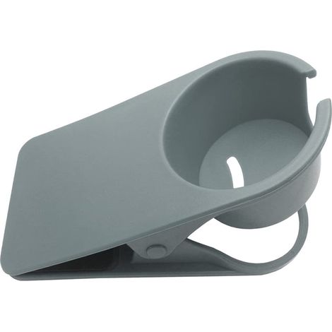 Support Tasse - Pince Métallique pour Bureau - Compatible Tasses avec Anse - Épaisseur de Table 2 à 4,5 cm - Anti-dérapant - Pour Eau Café Boissons - 1 Pièce (1/5)